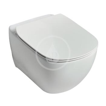 IDEAL STANDARD - Tesi Závesné WC s doskou SoftClose, AquaBlade, matná biela T3546V1