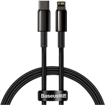 Baseus Tungsten Gold Fast Charging Data Cable Type-C to Lightning PD 20 W 1 m Black (CATLWJ-01)