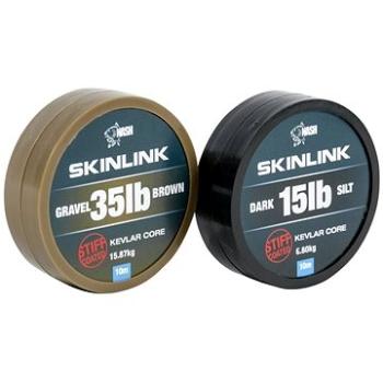 Nash SkinLink Stiff 20 lb 10 m Dark Silt (5055108928478)