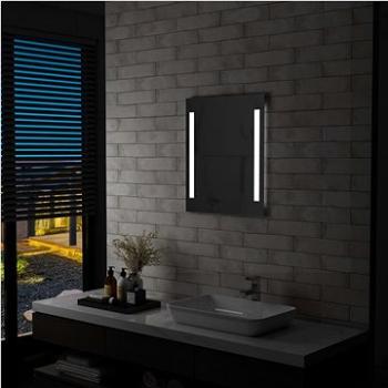 Kúpeľňové nástenné zrkadlo s LED svetlom a policou 50 × 70 cm (144714)