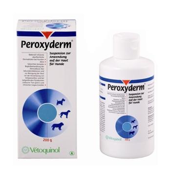 Peroxyderm Vétoquinol šampón 200 ml