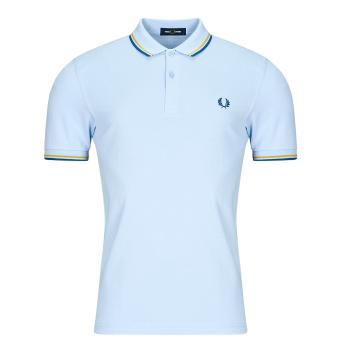 Fred Perry  TWIN TIPPED  Polokošele s krátkym rukávom Modrá