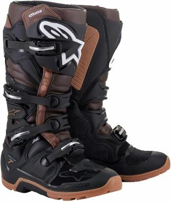 Alpinestars Tech 7 Enduro Boots Black/Dark Brown 48 Topánky