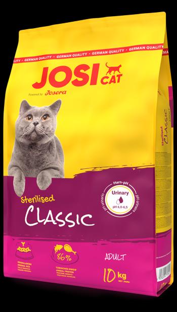 JosiCat Cat Sterilised Classic granule pre dospelé kastrované mačky 650g