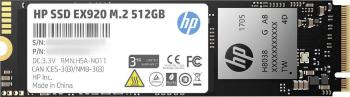 HP EX920 512 GB interný SSD disk NVMe / PCIe M.2 M.2 NVMe PCIe 3.0 x4 Retail 2YY46AA#ABB