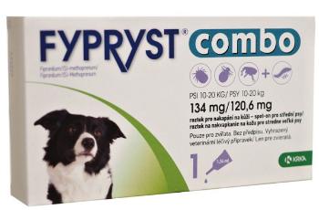 FYPRYST combo M pipeta proti kliešťom a blchám pre stredne veľké psy 1,34ml