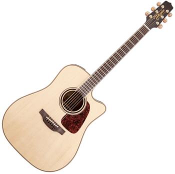 Takamine P4DC Natural Elektroakustická gitara Dreadnought