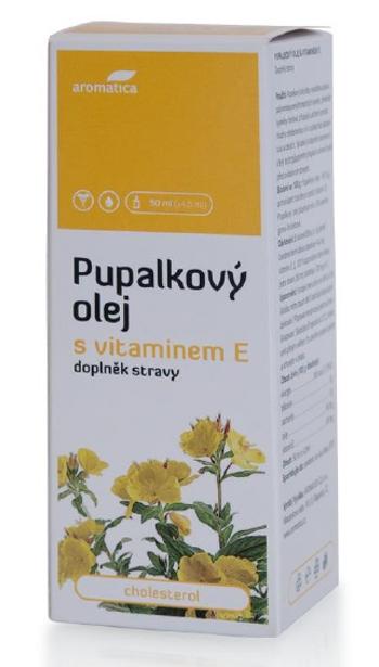 Aromatica PUPALKOVÝ OLEJ S VITAMÍNOM E 50 ml