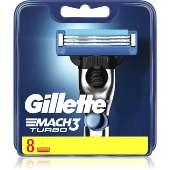 Gillette Mach3 Turbo náhradné žiletky 8 ks