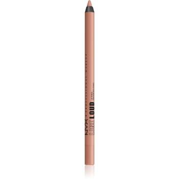 NYX Professional Makeup Line Loud Vegan kontúrovacia ceruzka na pery s matným efektom odtieň 03 - Goal Crusher 1,2 g