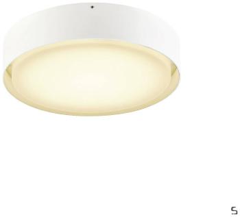 SLV LIPA 1001855 LED stropné svietidlo biela 24 W teplá biela až neutrálna biela možná montáž na stenu