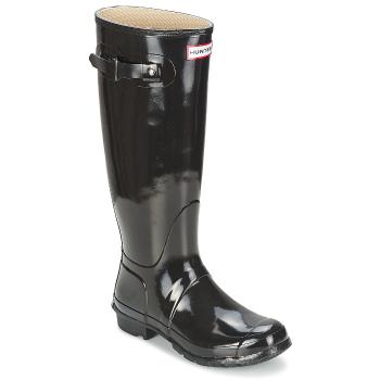 Hunter  WOMEN'S ORIGINAL TALL GLOSS  Čižmy do dažďa Čierna