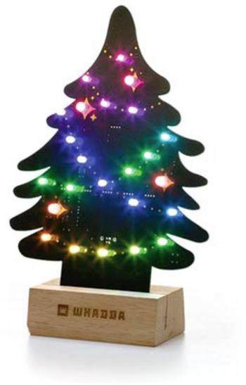 Whadda WSPXL100 LED sada Vianočný stromček XL spájkovacia programovacia sada