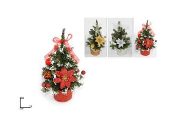 MAKRO - Stromček vianočný 20cm rôzne druhy