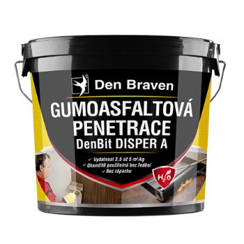 Gumoasfaltová penetrácia DEN BRAVEN DenBit DISPER A 10Kg