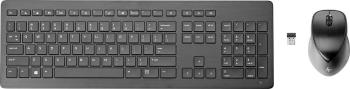 HP 950MK bezdrôtový, USB, bezdrôtový Sada klávesnica a myše s číselnou klávesnicou, je možné znovu nabíjať nemecká, QWER