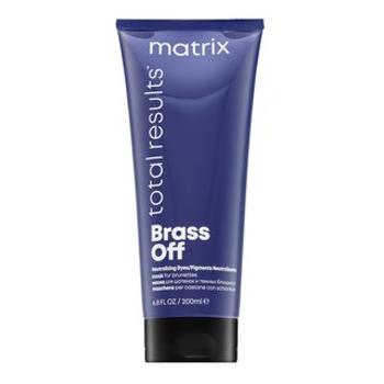 Matrix Total Results Brass Off Pigments Neutralisants Mask neutralizujúca maska pre farbené vlasy 200 ml