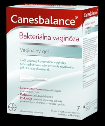 Canesten Canesbalance vaginálny gél tuba s aplikátorom 7 x 5 ml