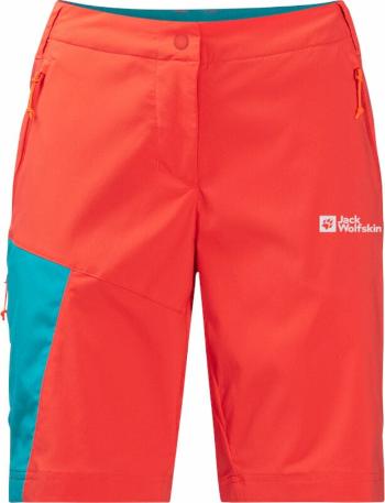 Jack Wolfskin Outdoorové šortky Glastal Shorts W Tango Orange M/L