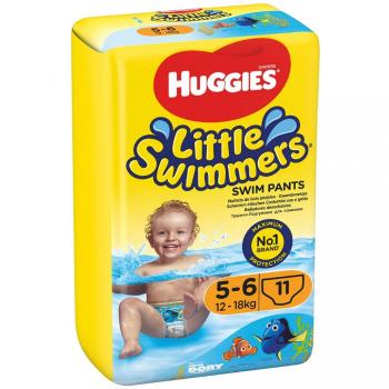 HUGGIES® Little Swimmers Plienky do vody jednorazové 5-6 (12-18 kg) 11 ks