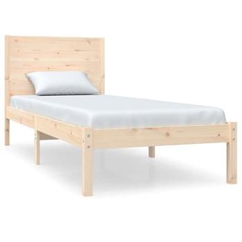 Rám postele masívna borovica 90 × 200 cm, 3104138