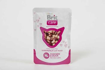 Brit Care Cat Kapsička Kura+Kačka 80g