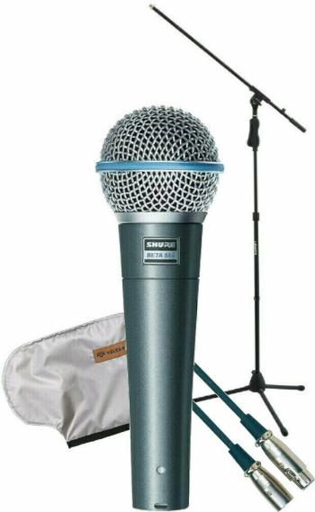 Shure BETA58A SET Vokálny dynamický mikrofón