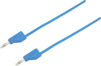 VOLTCRAFT MSB-300 merací kábel [lamelový zástrčka 4 mm - lamelový zástrčka 4 mm] 1.50 m modrá 1 ks