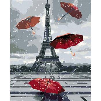 Maľovanie podľa čísel – Eiffelovka a dáždniky (HRAmal01179nad)