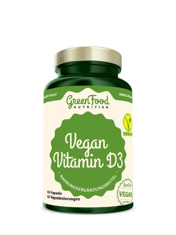 Prírodný vitamín D3 GREEN FOOD 60 kaps.