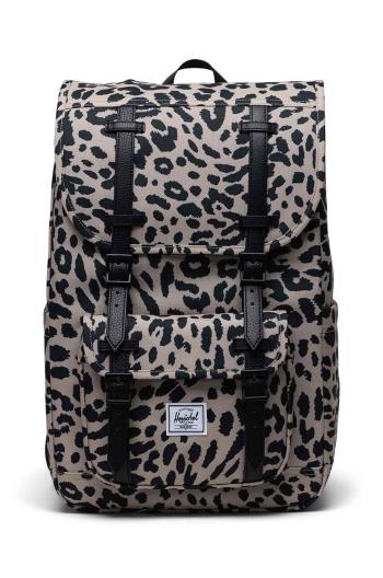 Ruksak Herschel Little America Mid Backpack veľký, vzorovaný