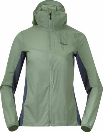 Bergans Rabot Lt Windbreaker Jacket Women Jade Green/Orion Blue S