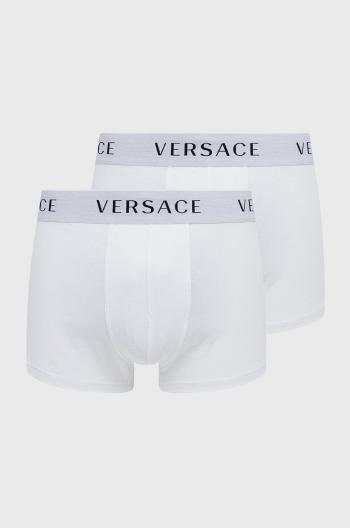 Boxerky Versace (2-pak) pánske, biela farba