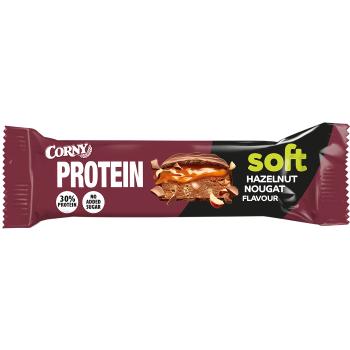 CORNY Protein SOFT proteínová tyčinka Lieskový oriešok-nugát 45 g