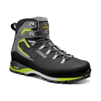 Pánske topánky Asolo Corax GV Black / Green Lime/A561 10 UK