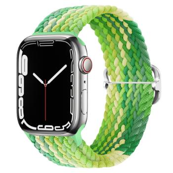 BStrap Elastic Nylon remienok na Apple Watch 42/44/45mm, lime (SAP013C44)