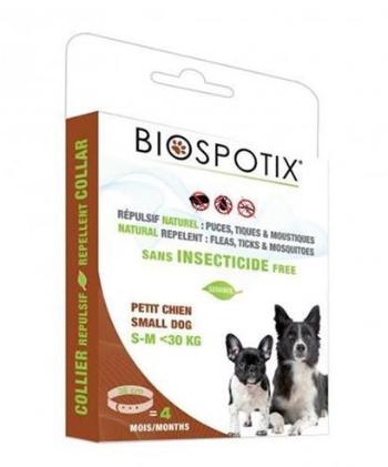 Biogance Biospotix Obojok Small dog S-M s repelentným účinkom 38 cm