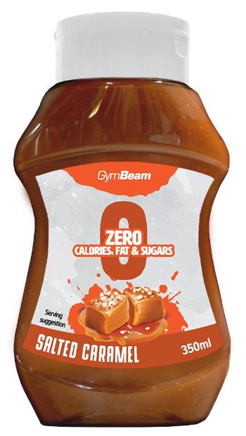 GymBeam Bezkalorický sirup Salted Caramel 350ml