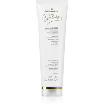 Medavita Blondie Ice Blonde Enhacing Deep Mask hĺbkovo vyživujúca maska pre studené odtiene blond 150 ml