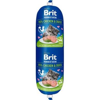 Brit Premium by Nature Sausage CAT Chicken & Duck 180 g (8595602532704)