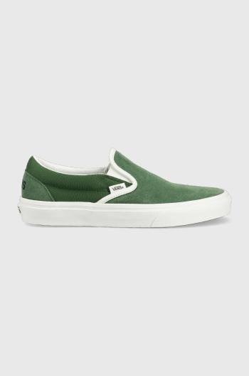 Tenisky Vans Classic Slip-On zelená farba, VN0A7Q5DY9H1