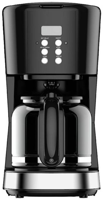 SOGO Human Technology CAF-SS-5670 kávovar čierna  Pripraví šálok naraz=12 sklenená kanvica, funkcia uchovania teploty