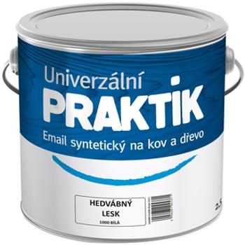 Email Praktik S 2013 - Syntetická farba 0,6 l 1000 - biela