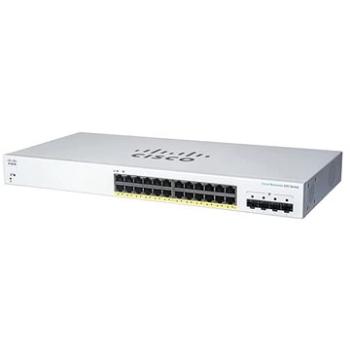 CISCO CBS220 Smart 24-port GE, Full PoE, 4× 1 G SFP (CBS220-24FP-4G-EU)