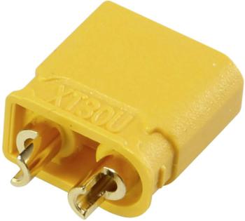 Reely RE-6619104 zásuvkový konektor k prepojeniu akumulátora a regulátora RC modelu 2 mm zástrčka, XT30 pozlátené, na sp