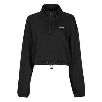 Vans  Mikiny LEFT CHEST HALF ZIP FLEECE  Čierna