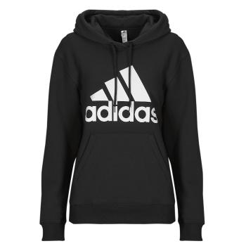 adidas  Essentials Big Logo Regular Fleece Hoodie  Mikiny Čierna