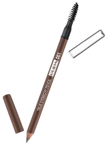 PUPA Milano Vodeodolná ceruzka na obočie (True Eyebrow Pencil Waterproof) 1,08 g 003 Dark Brown