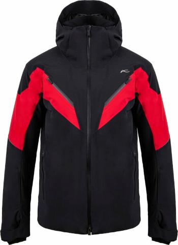 Kjus Mens Force Jacket Black/Carmine 54