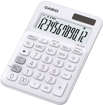 Casio MS-20UC stolná kalkulačka biela Displej (počet miest): 12 solárny pohon, na batérie (š x v x h) 105 x 23 x 149.5 m